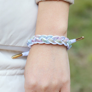 Offre Spéciale fait à la main tissé mode bracelets porte-bonheur garçon fille bracelets avec mots <span class=keywords><strong>chinois</strong></span> chaussures dentelle Bracelets <span class=keywords><strong>Horoscope</strong></span> bijoux - Product Image 6
