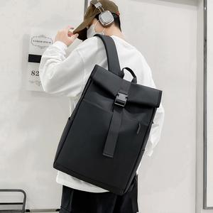 YY75 Custom Large Capacity AntiTheft Expandable Roll Top <b>Computer</b> <b>Bag</b> With Logo Waterproof Business Men Outdoor College Backpack - Product Image 4