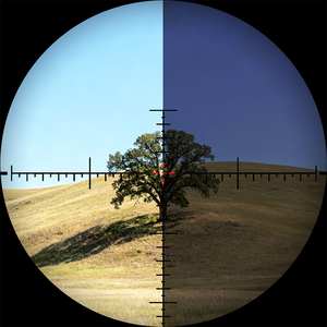 Teropong Taktis TYPHON 6-24x50 FFP Reticle EDGlass Alloy untuk Berburu dengan Ring, <span class=keywords><strong>Parallax</strong></span>, dan Iluminasi - Product Image 4