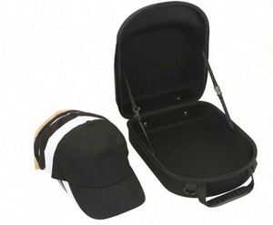 New Style Custom Shockproof Baseball Cap Carrier <b>Bag</b> <b>Hat</b> Collection Full Zip Closure Hard EVA Case - Product Image 4