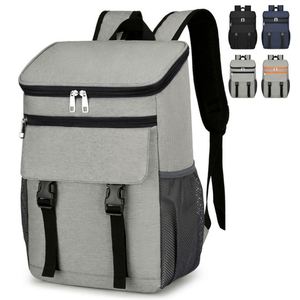 Nouveautés : Sac à dos isotherme souple et étanche pour bière, avec logo personnalisé, idéal pour le camping, les pique-niques et les repas en extérieur - Product Image 1