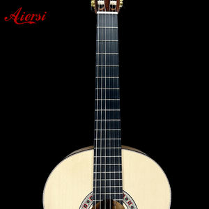 Aiersi All Solid Venta caliente Color natural 39 pulgadas Guitarra flamenca clásica - Product Image 4