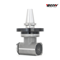 Cabezal Angular CNC de 90 Grados SK50 BT40 con Montaje de Brida, Cabezal de Fresado Lateral de Alta Resistencia para Corte Pesado y Perforación Lateral