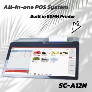 Registratore di Cassa POS All-in-One con Schermo Touch da 11,6 Pollici, Sistema Operativo Win/Android, Risoluzione Full HD, Taglierina Efficiente e Sistema di Fatturazione - Product Image 3