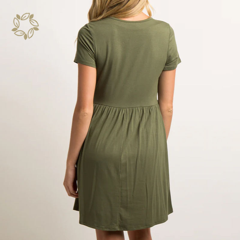 Latched Mama Nursing Dress Kindly Yours Women's Maternity Short