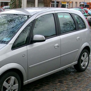 Deflettori Vento per Finestrini Opel <span class=keywords><strong>Meriva</strong></span> / Vauxhall <span class=keywords><strong>Meriva</strong></span> 2002-2017, Neri Opachi, Adesivi, Protezioni Antipioggia, Set da 4 Pezzi - Product Image 3