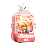 Mesin Cakar Mini Mainan dengan Boneka Kelinci Beruang Dinosaurus Set 22pcs Bersertifikat EN71 CPC Hadiah Anak-Anak