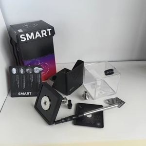 บารากู่แบบพกพา Original Alpha Smart EXZO Hookah Acrylic Cube สแตนเลสสตีล เหมาะสำหรับร้านค้า ร้านอาหาร คาเฟ่ บาร์ และเลานจ์ - Product Image 4
