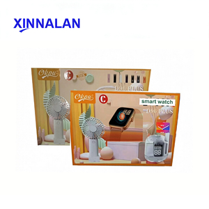 Montre de sport best-seller, ventilateurs portables, écouteurs TWS, kit cadeau premium <span class=keywords><strong>7</strong></span>-en-1 D96 Plus, montre intelligente avec ventilateur - Product Image 1