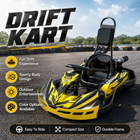 Combo de karting immersif en réalité mixte |   Kart électrique pour adultes avec lunettes VR/AR pour les attractions des stations balnéaires et les parcs de loisirs