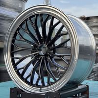 Nouvelles jantes de course monobloc forgées 19-24 pouces 5x114.3, vente directe usine, sur mesure, à déport profond, en alliage 6061-T6, ET 25mm