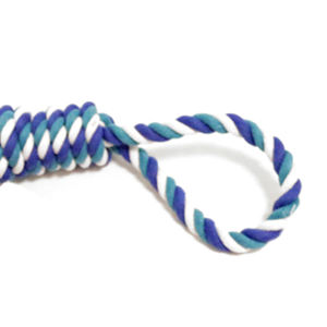 Oval Hand Double <b>Ball</b> Cotton Rope 55cm Pet Chew Toys <b>for</b> <b>dogs</b> Double <b>ball</b> rope <b>for</b> tugging - Product Image 5