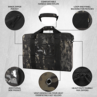 Sac de voyage tactique pliable 50L, sac de rangement pour équipement de voyage en plein air, sac de transport pliable