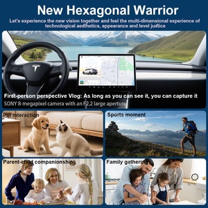 Occhiali Intelligenti E03 con Registrazione Video 800W, Interpretazione Simultanea, Riconoscimento AI, Verbali Riunioni, Controllo Touch, TR90+ABS - Product Image 3