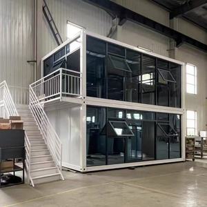 Sang Trọng Hiện Đại 20ft Thép Container Nhà Phòng Ngủ Di Động Di Động Nhà Thiết Kế Biệt Thự Cho Văn Phòng Cho Các Trường Học - Product Image 5