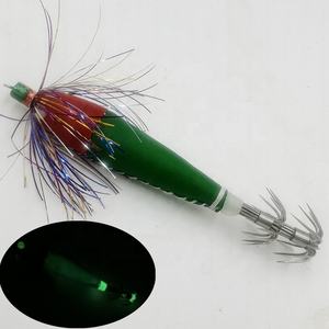 Japonés <span class=keywords><strong>EGI</strong></span> calamar Jig anzuelo pesca TOTO <span class=keywords><strong>Sutte</strong></span> señuelos madera Camarón cebos luminosos calamar tela anzuelos resplandor <span class=keywords><strong>EGI</strong></span> camarón - Product Image 3