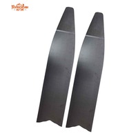 Lames de palmes de plongée en fibre de carbone 3K de qualité supérieure TLL, flexibles et légères, pour palmes de pêche sous-marine en carbone