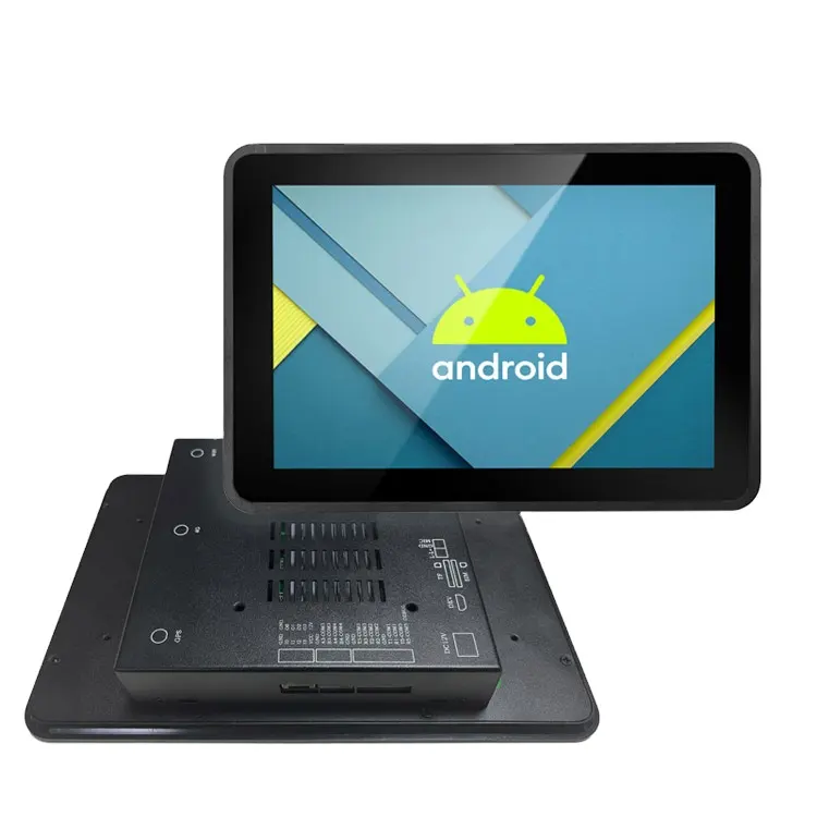Schlussverkauf 10,1 Zoll Industrie-Tablet Wandhalterung IP65 wasserdichter Bildschirm kapazitiver Industrie-Touchscreen Industrie-Panel-PC