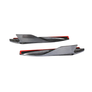Divisores de Parachoques Trasero de Fibra de Carbono de Alta Calidad para Audi R8 de 2 Puertas, Modelos 2016-2018 - Product Image 1