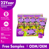 Bonbons liquides à la saveur de raisin en gros, faible teneur en sucre, acidulés, fruités, boîte de bonbons liquides, service de marque privée OEM/ODM