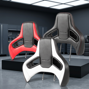 Appuie-tête de siège en cuir PU Orifix de luxe OEM, sportif, avec installation rapide et option de personnalisation du logo par SSCUS - Product Image 1