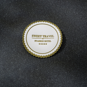 Stampa personalizzata Coaster di carta Hotel ristorante monouso assorbente Coaster Bar Ktv birra Coaster Coaster Mat per bevande - Product Image 1