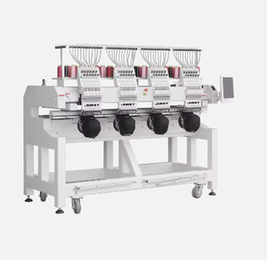 Machine à broder industrielle automatique de haute qualité à 4 têtes, informatisée, pour la couture de vêtements ou de chapeaux - Product Image 3