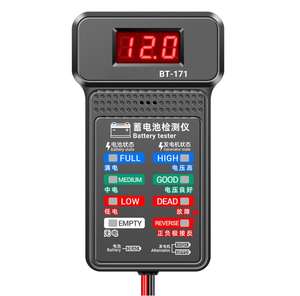 BT-171 pil test cihazı monitör paneli göstergesi-pil durumu-gösterge 12V araba elektrik miktarı dedektörü yepyeni - Product Image 3