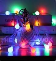 Guirlande lumineuse LED de Noël Offre Spéciale de 3m pour la maison, décorations de fête de balcon Lumières de Noël LED