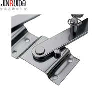 Charnière à ressort à gaz robuste JIN RUI DA pour dessus de table pliante - Mécanisme de levage à hauteur réglable pour tables basses