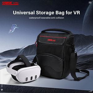 Vente chaude STARTRC Jeux Organisateur Stand Accessoire Sac Étanche pour Meta Quest 3S/<span class=keywords><strong>3</strong></span>/2 VR/AR Lunettes et <span class=keywords><strong>HTC</strong></span> VIVE <span class=keywords><strong>Focus</strong></span> Vision - Product Image 3