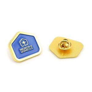 Pin de Solapa Promocional Redondo con Diseño Personalizado, de Metal, con Esmalte Suave y Duro - Product Image 4
