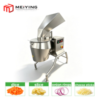 Machine industrielle de découpe de légumes en acier inoxydable, moteur puissant, coupe rapide 3 tonnes/heure en 1 seconde, marque MEIYING 1