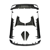 Pour BMW X5 G05/G18 LCI 2024 mise à niveau TAKD Style fibre de carbone sèche lèvre avant jupe latérale diffuseur arrière garde-boue becquet kit carrosserie