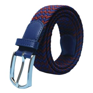 Clásico tejido de punto Web elástico tejido Golf estiramiento trenzado cinturón para hombres niños pantalones vaqueros - Product Image 6