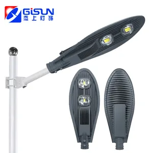 GISUN Ip65 lámpara de carretera impermeable iluminación exterior farola 30W 50W 100W 150W 200W 250W aluminio Cobra Cob Led farola