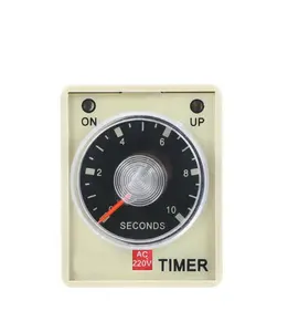 Temporizador ajustável relé AH3-3 controlador de tempo 220v