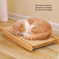 Lits réglables en hauteur Cat Scratch Board Cat scratch sisal scratch board adapté aux grands chats et petits chiens