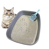 Litière pour chat en cassave parfumée à la rose, litière agglomérante pour animaux domestiques