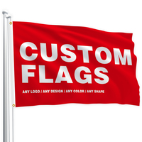 Drapeaux publicitaires à impression numérique personnalisés Drapeaux publicitaires personnalisés avec logo Impression personnalisée double face