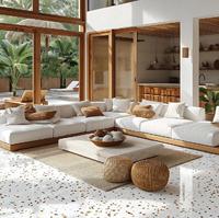 AJJ-GD528 Usine de personnalisation de meubles, design d'intérieur, meubles de luxe, ensembles de meubles pour hall d'hôtel Bali Resort