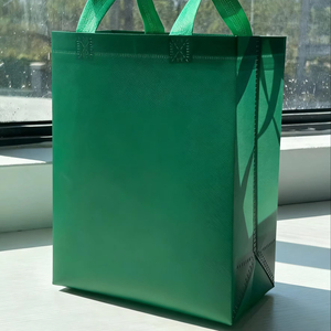Borsa per il Pane Personalizzata con Stampa di Lettere, Ecologica, Riciclabile, <span class=keywords><strong>in</strong></span> <span class=keywords><strong>Tessuto</strong></span> Non <span class=keywords><strong>Tessuto</strong></span>, con Manici e Chiusura a Spalla - Product Image 1
