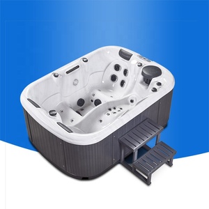 JOYSPA Autoportante Acrylique <span class=keywords><strong>Pas</strong></span> <span class=keywords><strong>Cher</strong></span> Balboa 5 Personnes Bain À Remous Spa Extérieur Fabriqué En Chine - Product Image 3