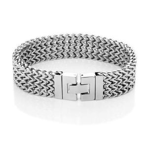 New Fashion Wholesale Anti-Allergy High Polish Stainless Steel Chain Bracelet <b>for</b> <b>Men</b> - Product Image 1