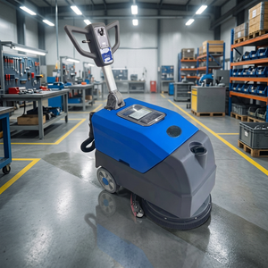 Fregadora de <span class=keywords><strong>Pisos</strong></span> de Alta Velocidad M1-2, 180 rpm, Motor de Cepillo de 380 W, <span class=keywords><strong>Limpieza</strong></span> <span class=keywords><strong>Profunda</strong></span> para <span class=keywords><strong>Pisos</strong></span> Industriales Sucios - Product Image 1