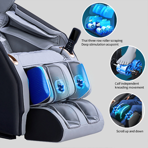 Sillón de Masaje de Lujo 4D de Gravedad Cero, el Más Vendido, con Monedas, SL Track, Masaje de Cuerpo Completo, de Fábricas de Productos de Masaje para Venta en Vending - Product Image 4