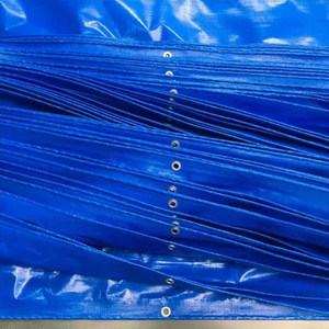 Bâche en PE tissé enduit, 100 % imperméable, haute qualité, pour camion et chargement, best-seller - Product Image 5