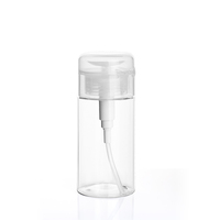Vente en gros de flacons distributeurs à pompe en plastique de 200 ml et 300 ml pour dissolvant de vernis à ongles, toner, démaquillant, emballage cosmétique