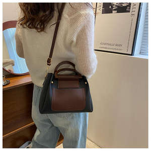 Nouveau sac à main tendance 2026 aux couleurs contrastées, sac bandoulière grande capacité, sac pour femme - Product Image 6