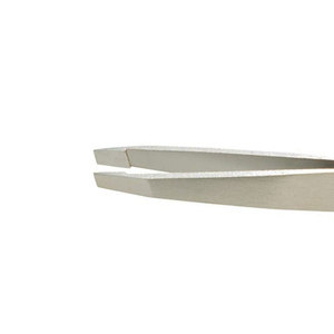 Pince à épiler sourcils en acier inoxydable à pointe inclinée, personnalisable avec marque privée, vente en gros, pour l'épilation des sourcils - Product Image 6